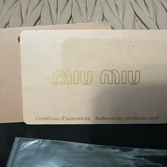 Miu Miu Quilted Leather Wallet - Picture 9 of 10